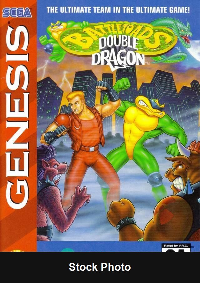 Battletoads and Double Dragon The Ultimate Team - Sega Genesis