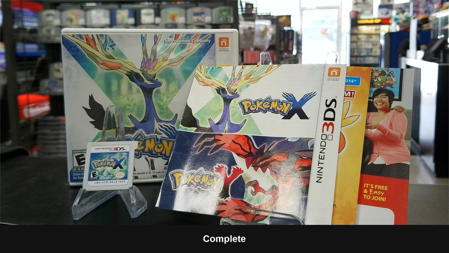 Pokemon X - Nintendo 3DS