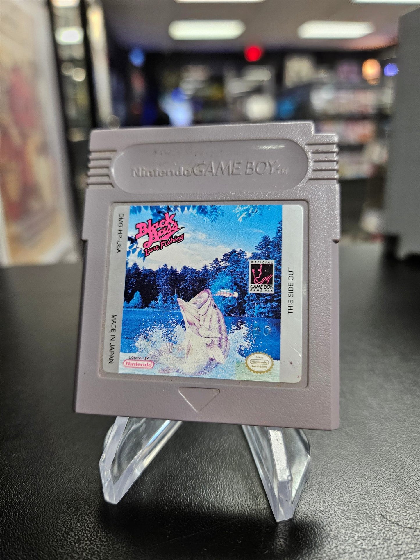 Black Bass Lure Fishing - Game Boy