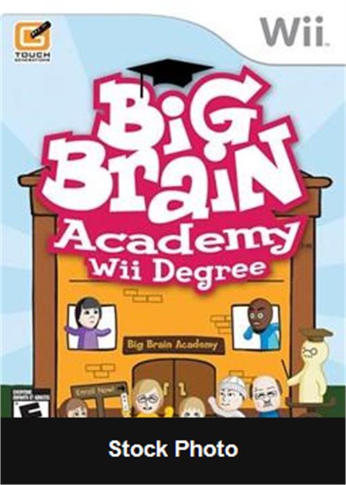 Big Brain Academy Wii Degree - Wii
