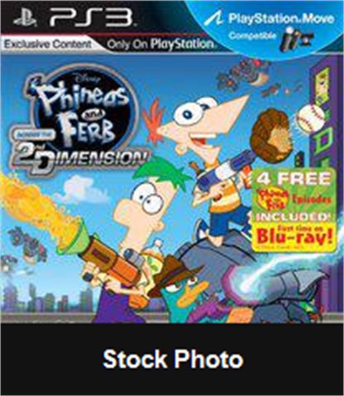 Phineas and Ferb: Across the 2nd Dimension - PlayStation 3