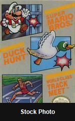 Super Mario Bros Duck Hunt World Class Track Meet - NES