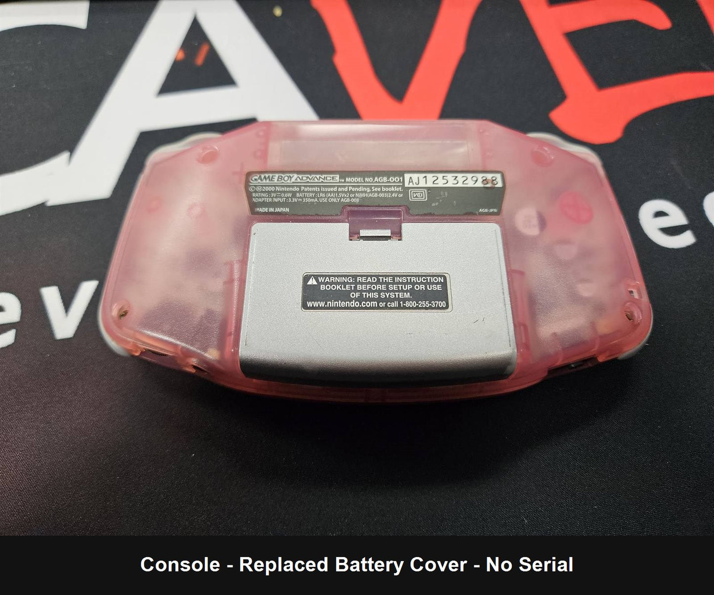 Game Boy Advance Fuchsia Pink - Console
