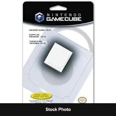 64MB 1019 Block Memory Card (Gamecube) - Nintendo Accessories