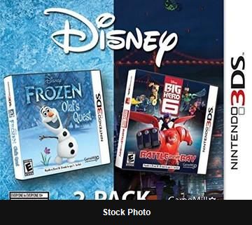 Frozen & Big Hero 6 Disney 2 Pack - Nintendo 3DS