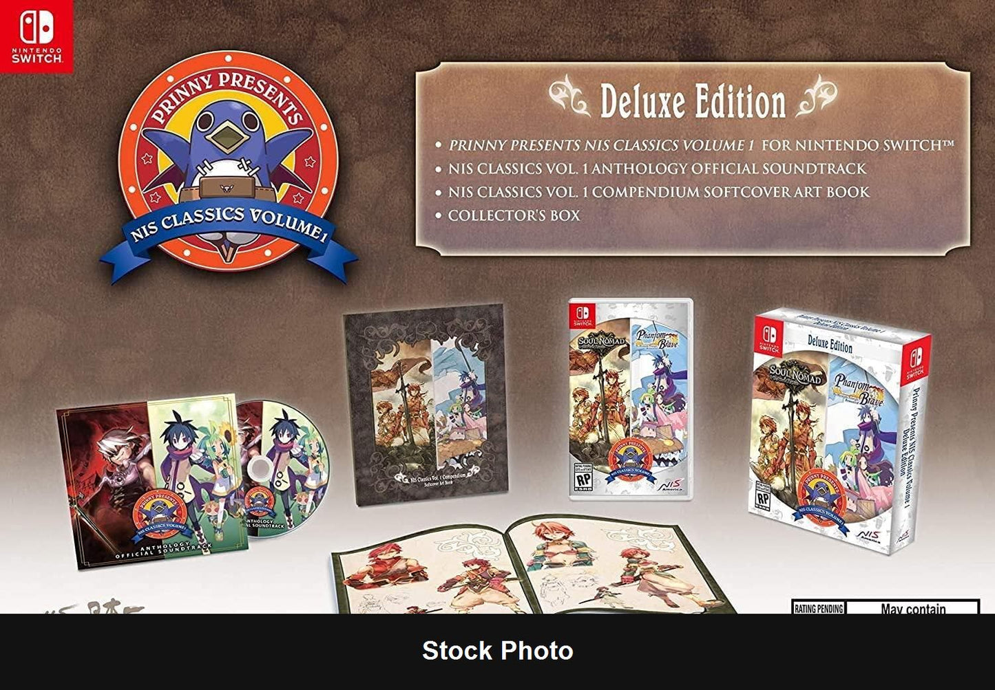 Prinny Presents NIS Classics Volume 1 [Deluxe Edition] - Nintendo Switch
