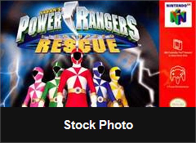 Power Rangers Lightspeed Rescue - Nintendo 64