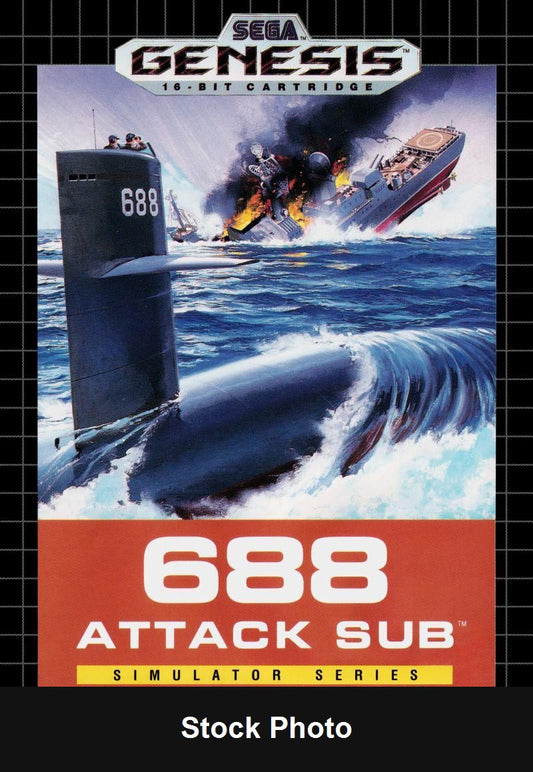 688 Attack Sub - Sega Genesis