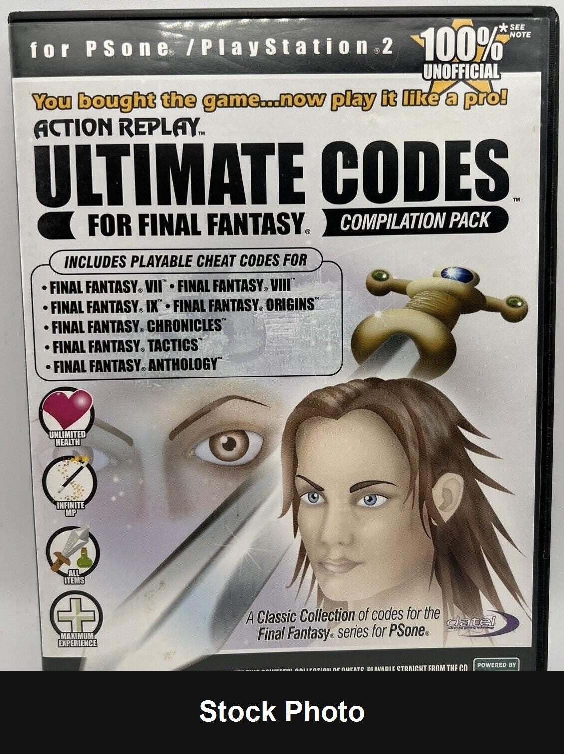 Action Replay Ultimate Codes for Final Fantasy (PlayStation) - PlayStation Accessories