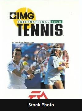 IMG International Tour Tennis - Sega Genesis