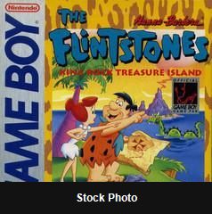 Flintstones King Rock Treasure Island - Game Boy