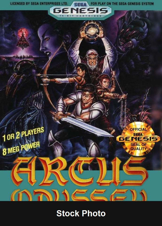 Arcus Odyssey - Sega Genesis