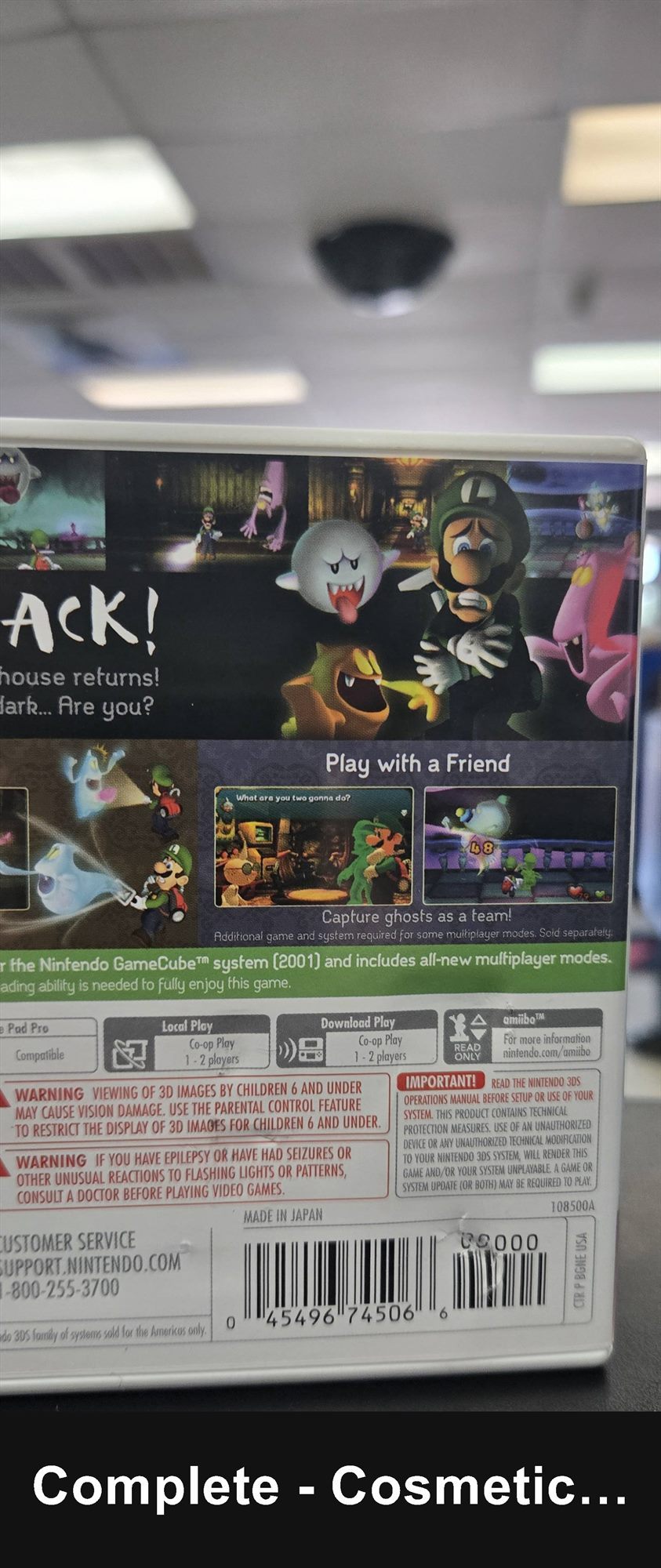 Luigi's Mansion - Nintendo 3DS