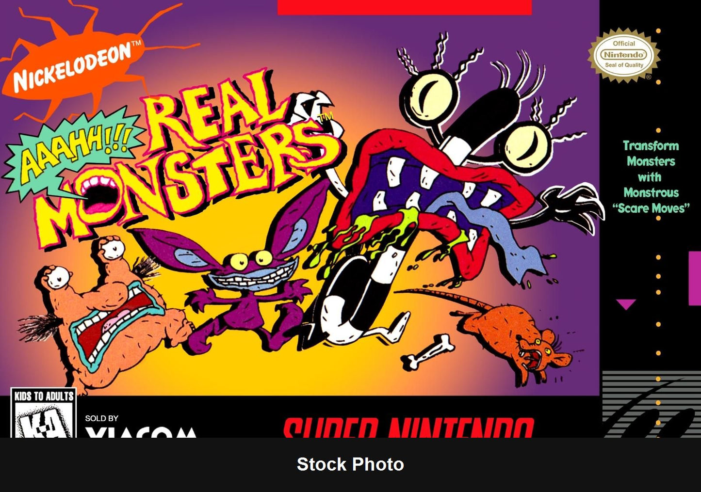 AAAHH Real Monsters - Super Nintendo