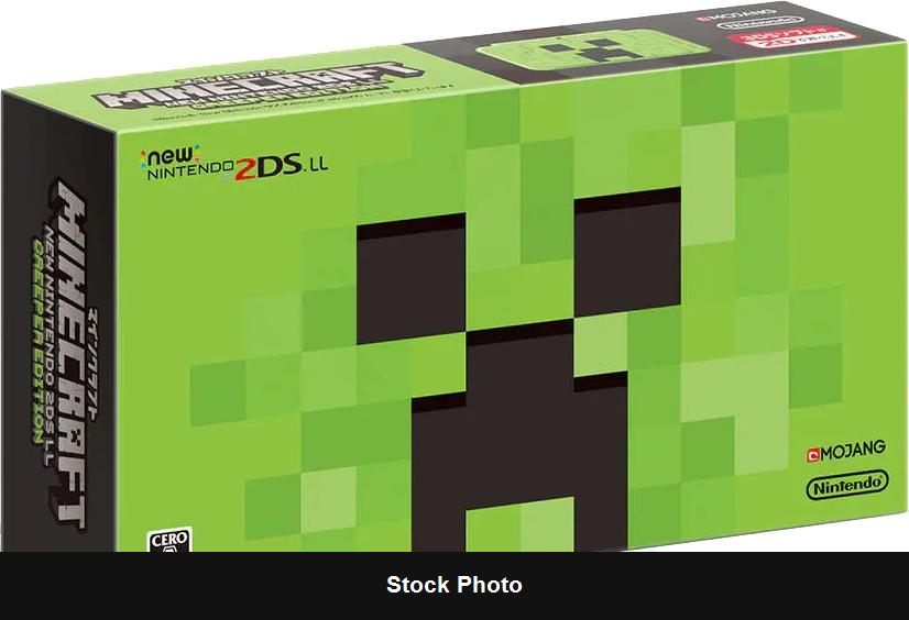 New Nintendo 2DS LL Minecraft Creeper Edition - Nintendo 3DS