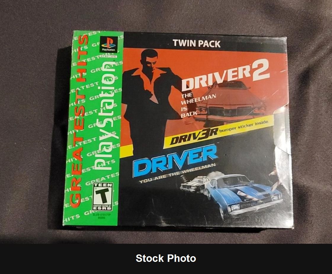 Driver 1 & 2 Twin Pack [Greatest Hits] - Playstation