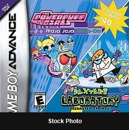 Powerpuff Girls Mojo Jojo / Dexter's Laboratory Deesaster Strikes - Game Boy Advance