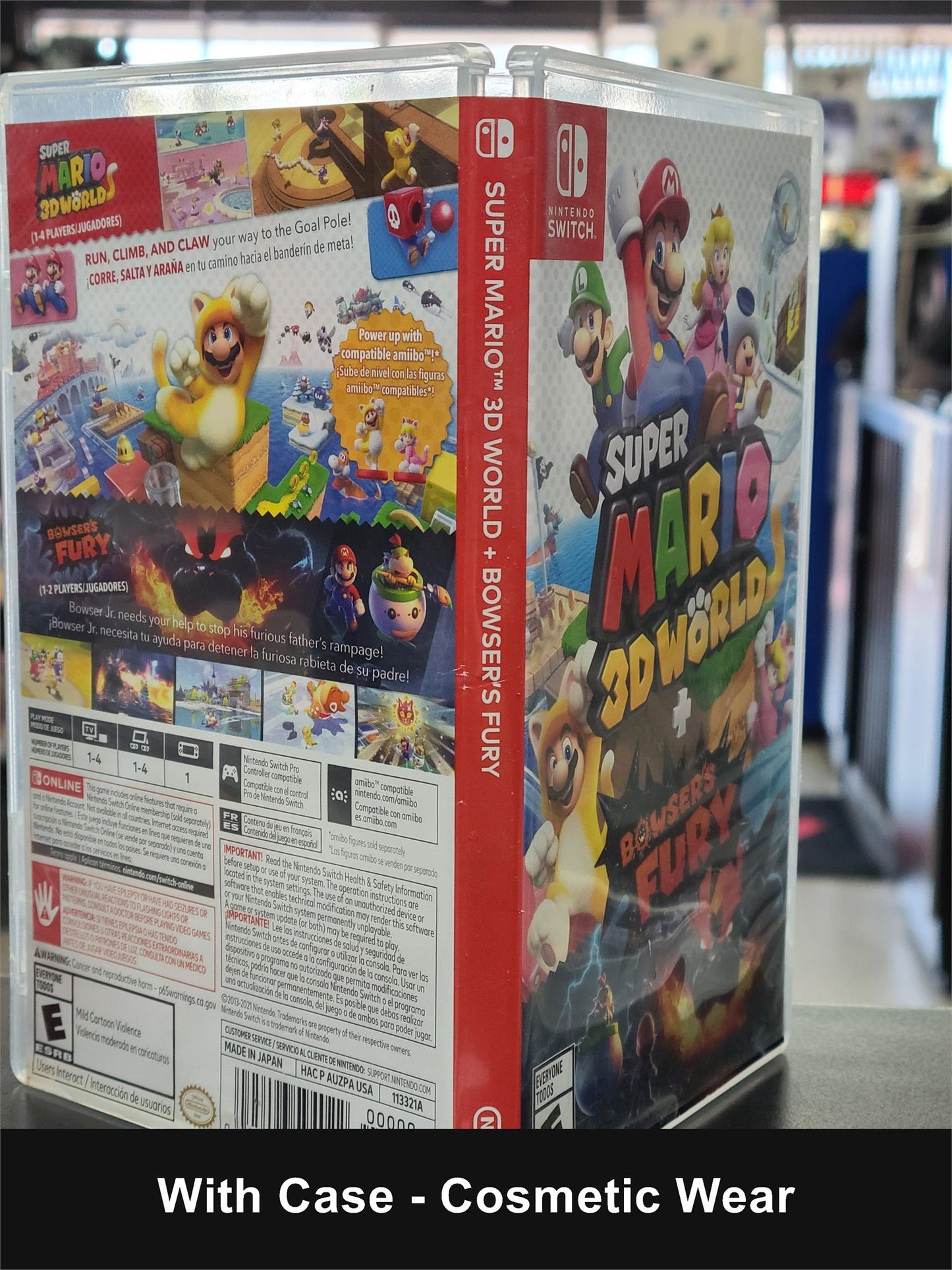Super Mario 3D World + Bowser's Fury - Nintendo Switch