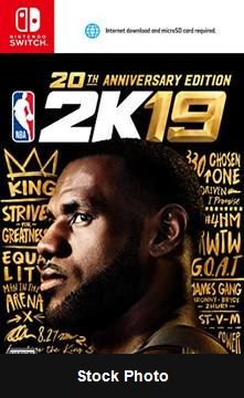 NBA 2K19 20th Anniversary Edition - Nintendo Switch
