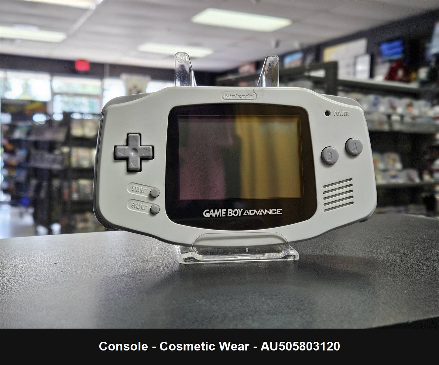 White Game Boy Advance System - Console