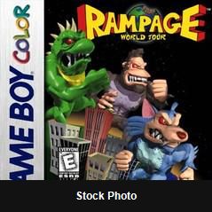 Rampage World Tour - Game Boy Color