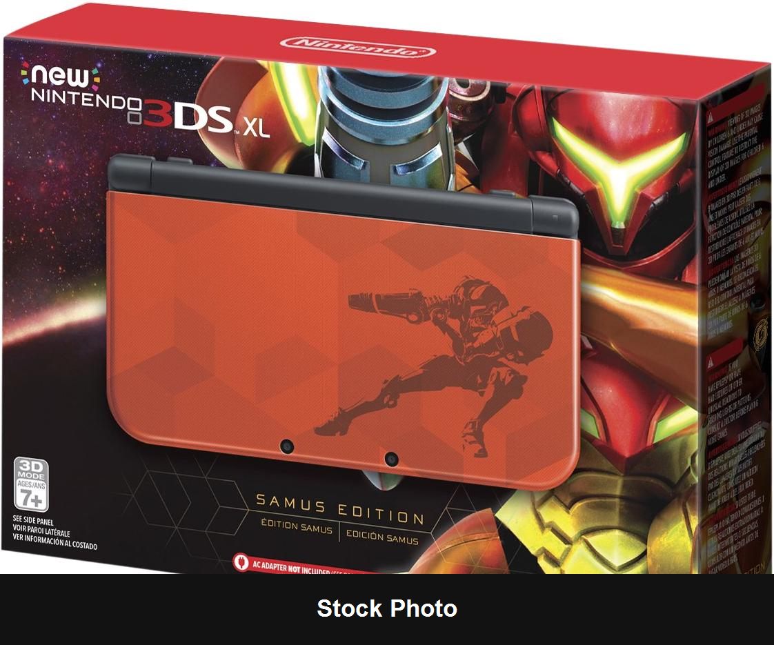 New Nintendo 3DS XL Samus Edition - Console