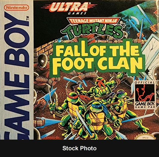 Teenage Mutant Ninja Turtles Fall of the Foot Clan - Game Boy