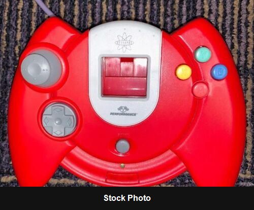 Red Astropro Dreamcast Controller [PDP] (Sega Dreamcast) - Sega Accessories