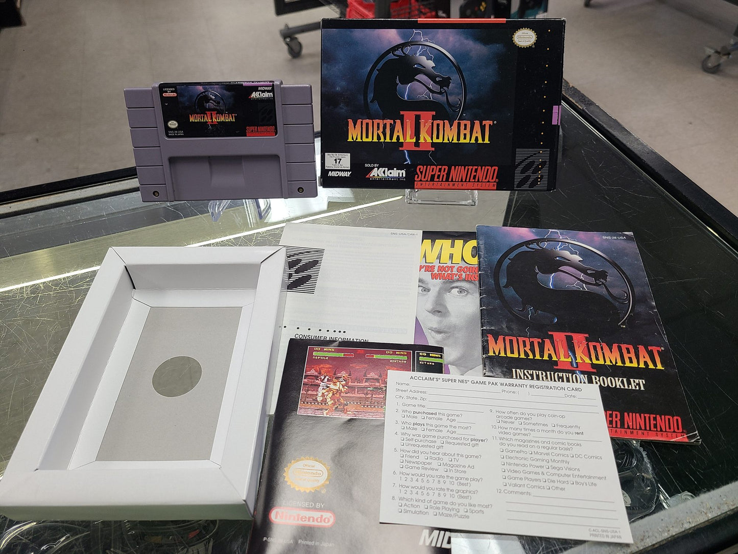Mortal Kombat II - Super Nintendo