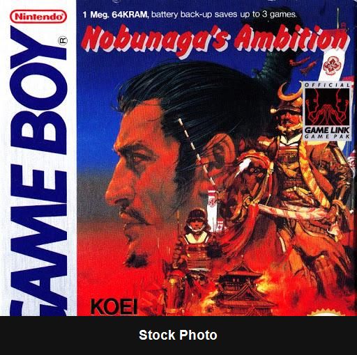 Nobunaga's Ambition - Game Boy
