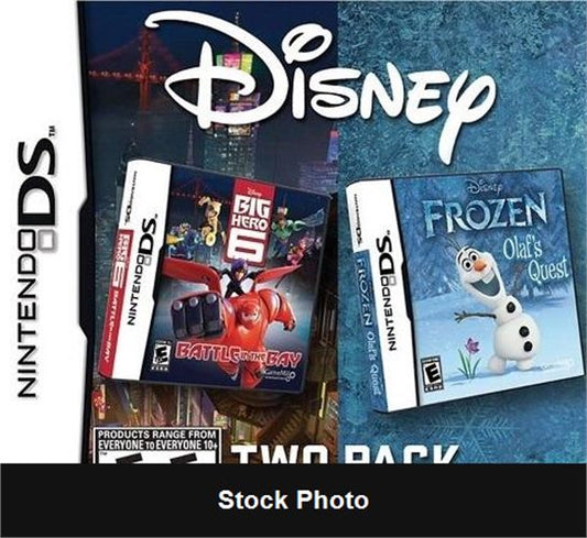 Frozen & Big Hero 6 Disney 2 Pack - Nintendo DS