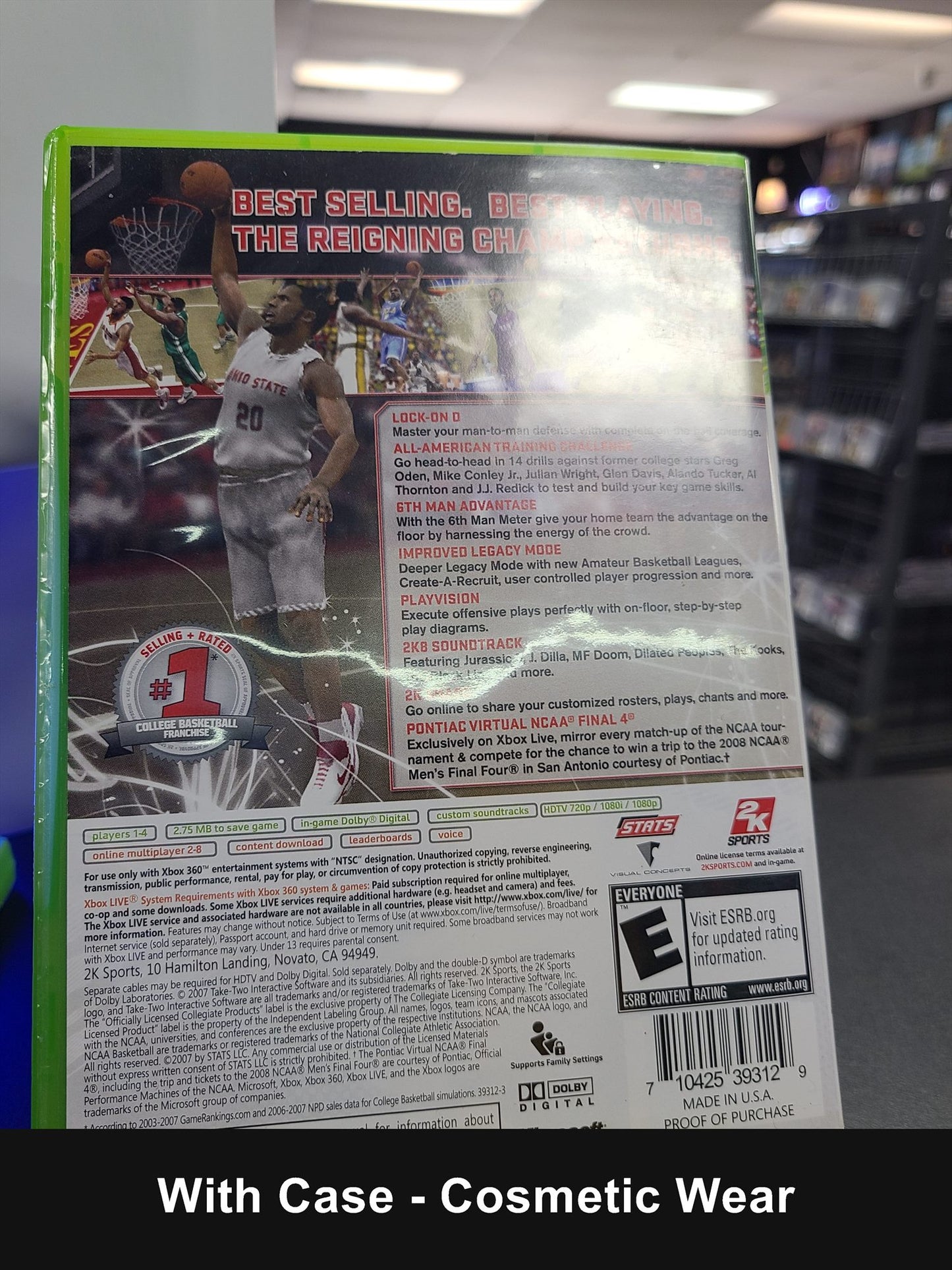 College Hoops 2K8 - Xbox 360