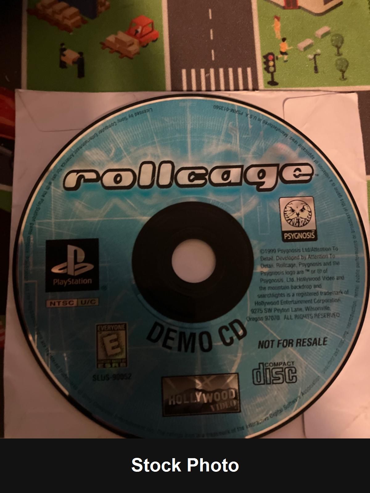 Rollcage Demo CD - PlayStation