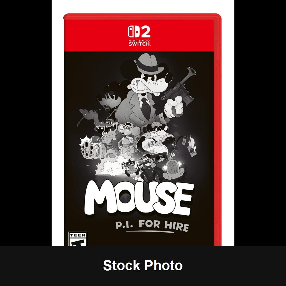 Mouse: P.I. For Hire (New) - Nintendo Switch 2