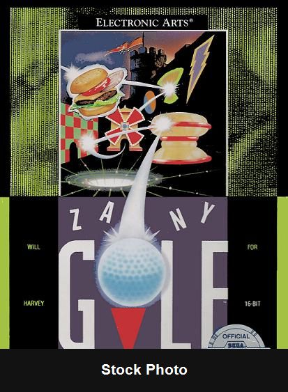 Zany Golf - Sega Genesis