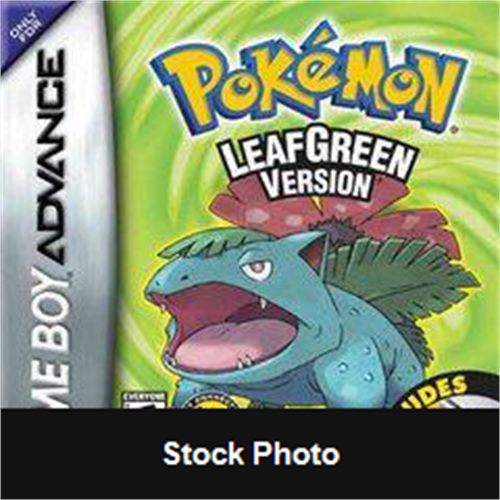 Pokemon LeafGreen Version - Game Boy Advance