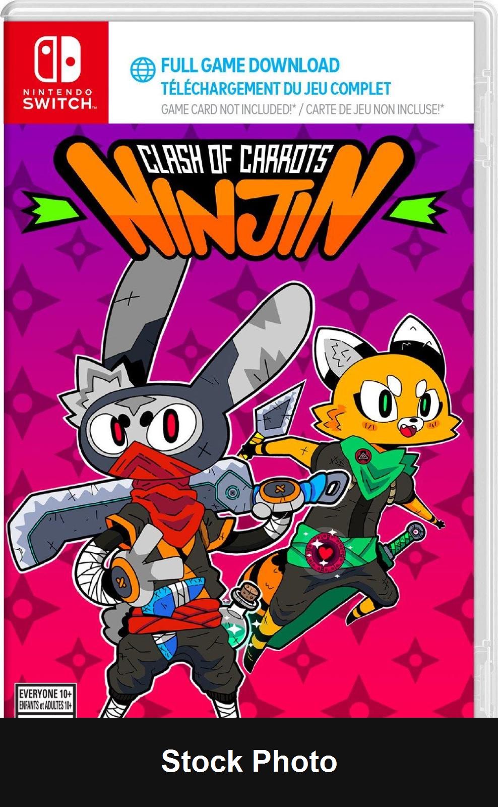 NinJin Clash of Carrots - Nintendo Switch