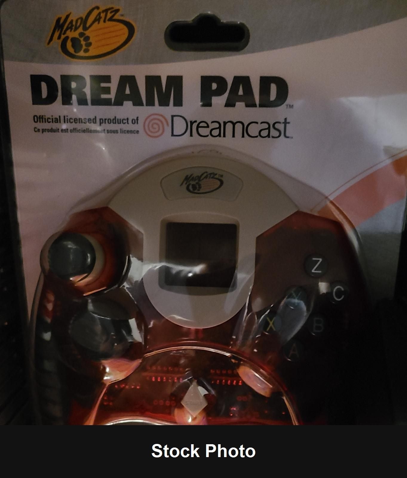 Dream Pad Controller [Red] (Sega Dreamcast) - Sega Accessories