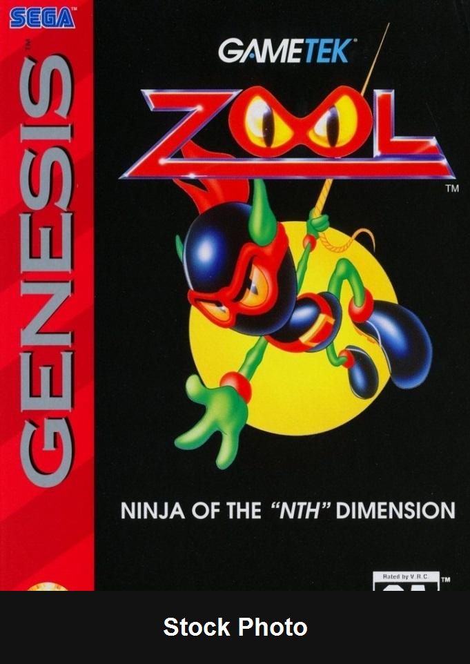 Zool Ninja of the Nth Dimension - Sega Genesis