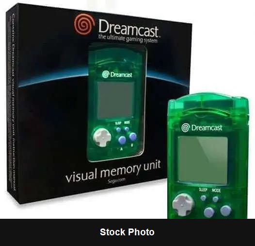 Green Dreamcast VMU (Sega Dreamcast) - Sega Accessories