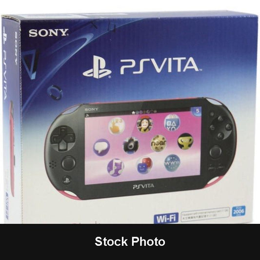 Playstation Vita Slim Pink Black - Console