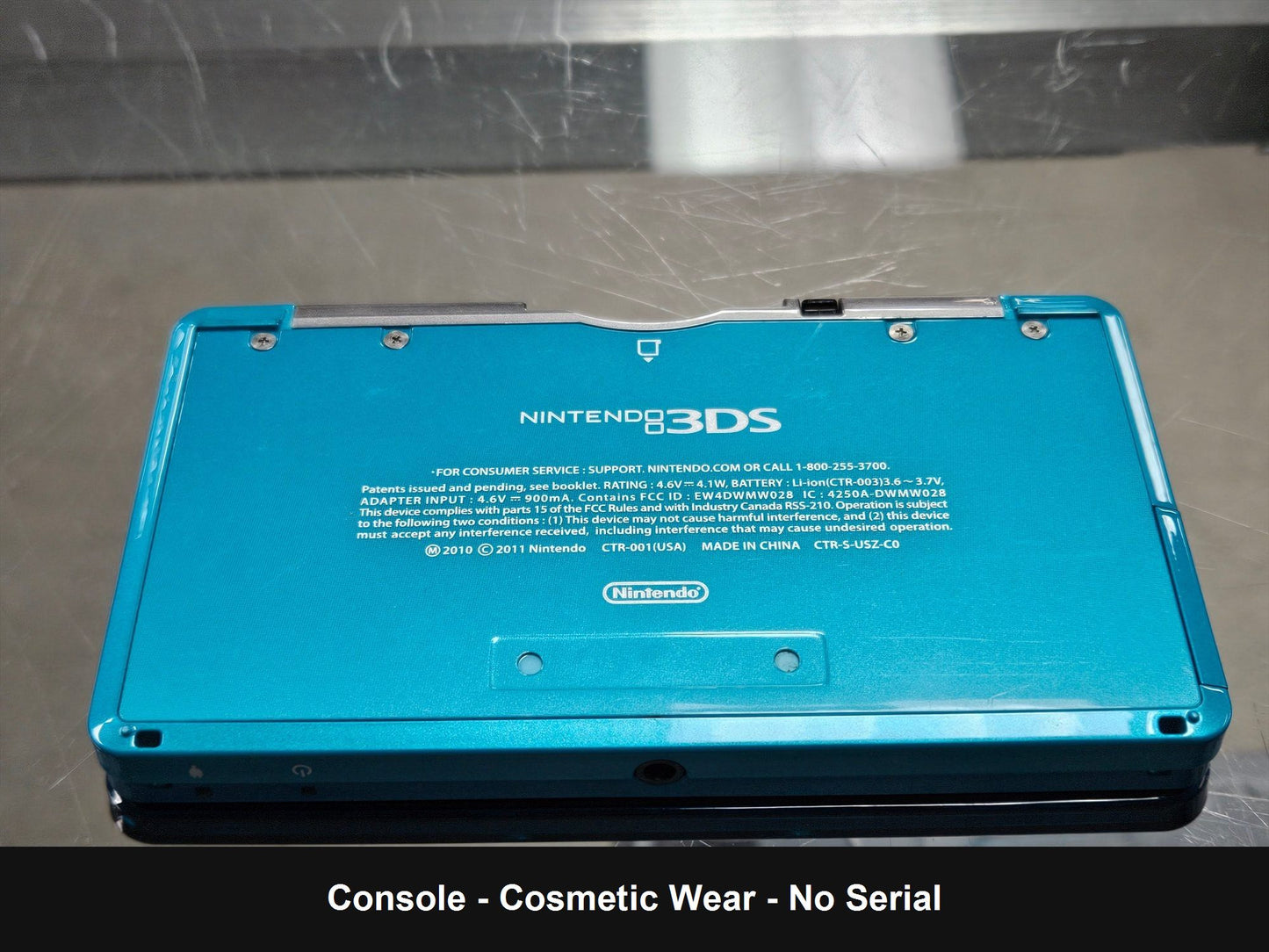Nintendo 3DS Aqua Blue - Console