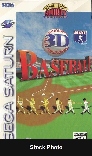 3D Baseball - Sega Saturn