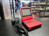 Flame Red Game Boy Advance SP - Console