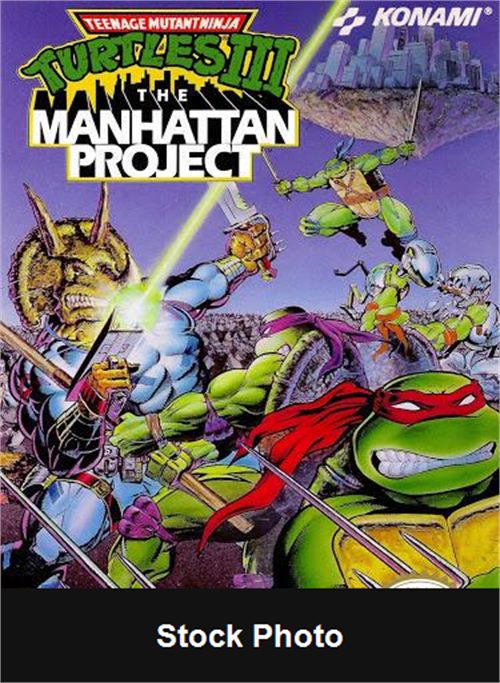 Teenage Mutant Ninja Turtles III The Manhattan Project - NES