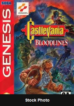 Castlevania: Bloodlines - Sega Genesis