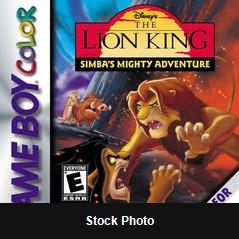 The Lion King Simbas Mighty Adventure - Game Boy Color
