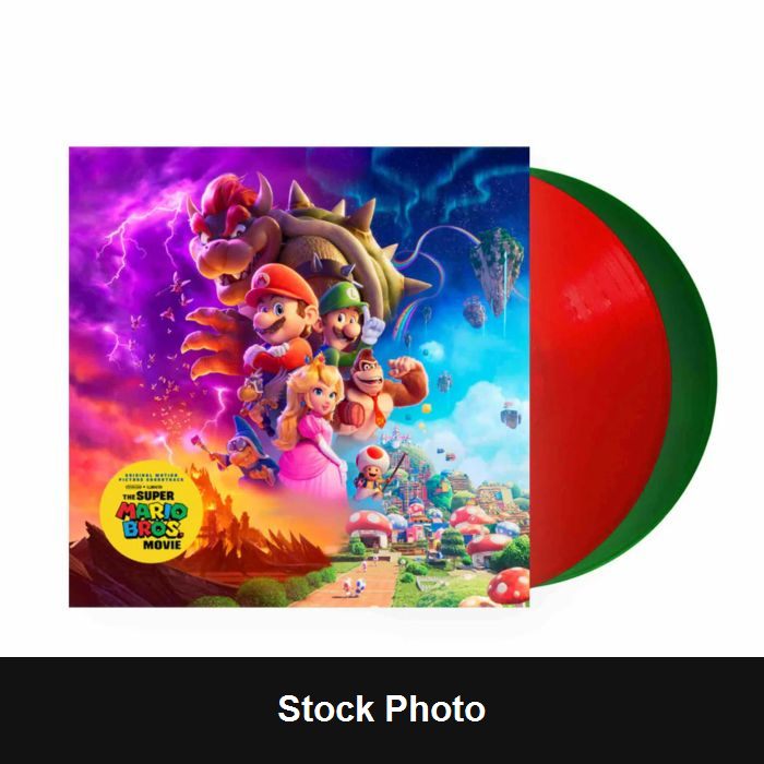 The Super Mario Bros. Movie 2xLP (New) - Soundtrack