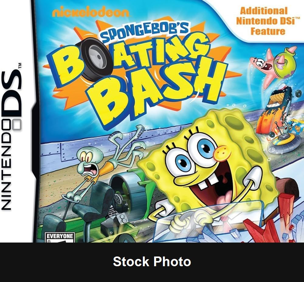 Nickelodeon Spongebob's Boating Bash - Nintendo DS