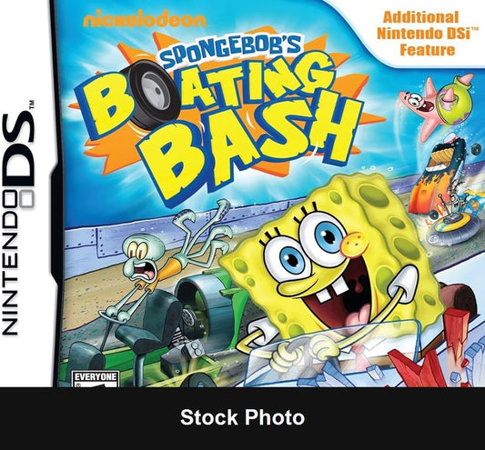 Nickelodeon Spongebob's Boating Bash - Nintendo DS